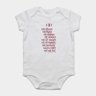 Jainism Namokar Mantra Baby Bodysuit